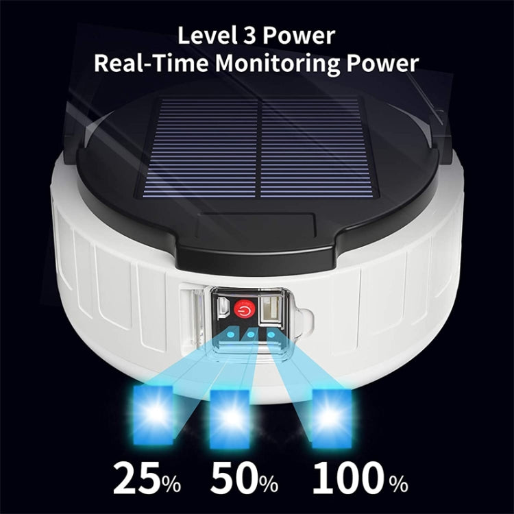 HB208 Solar Power 10W 37 LED Household Emergency Light Mobile Night Market Light Camping Light - Camping Lighting by buy2fix | Online Shopping UK | buy2fix