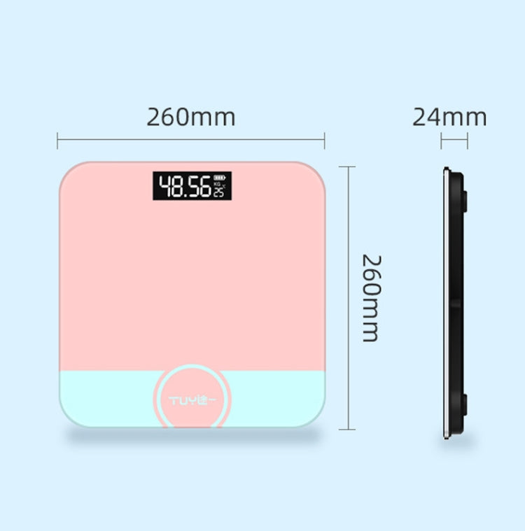 Mini Electronic Scale Home Weighing Scale Battery Stlye(Thinned) - Body Scales by buy2fix | Online Shopping UK | buy2fix