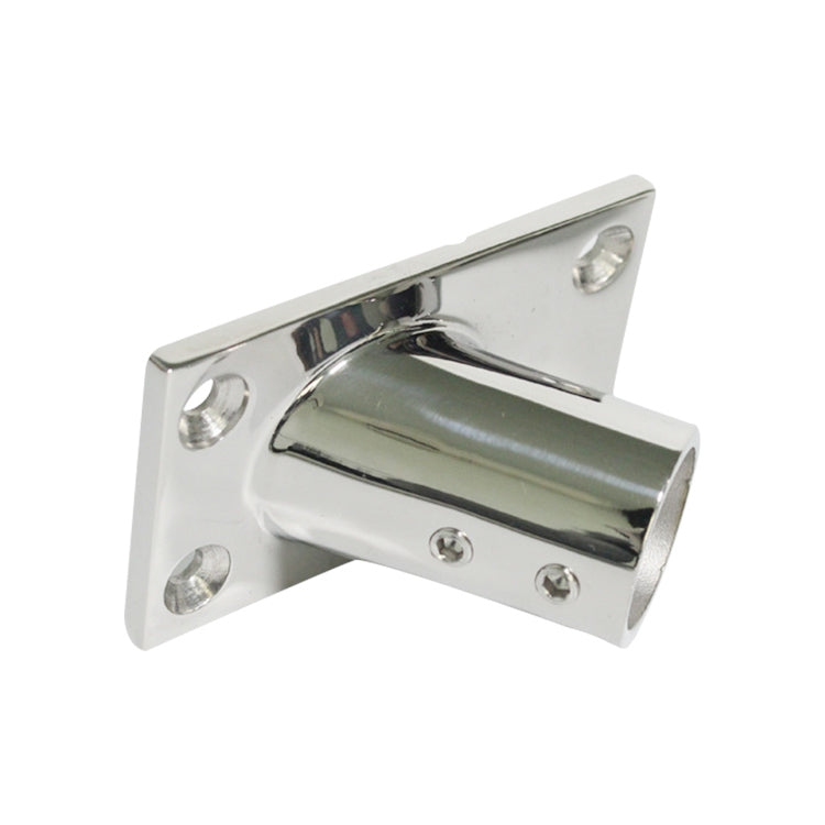 Thicken 316 Stainless Steel 60-Degree Square Tube Base Marine Boat Hardwares, Specifications: 22mm - Marine Accessories & Parts by buy2fix | Online Shopping UK | buy2fix