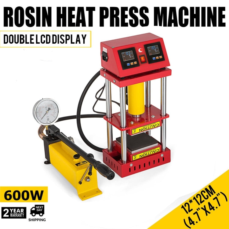 AR1701 0-15 Ton Manual Hydraulic Rosin Double-sided Heat Press Machine Heat Transfer Machine, EU Plug, Random Color Delivery - DIY Apparel Sewing by buy2fix | Online Shopping UK | buy2fix