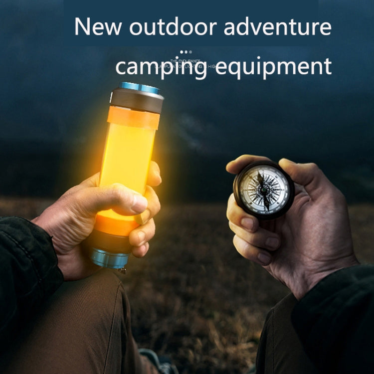 T30 Outdoor LED Camping Light Multi-Function Emergency IP68 Waterproof Flashlight with Mosquito Repellent / Warning Function - Camping Lighting by buy2fix | Online Shopping UK | buy2fix