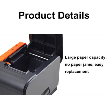 Xprinter XP-T58L 58mm Supermarket Cashier Receipt Thermal Printer, Spec: Parallel Port(EU Plug) - Printer by Xprinter | Online Shopping UK | buy2fix