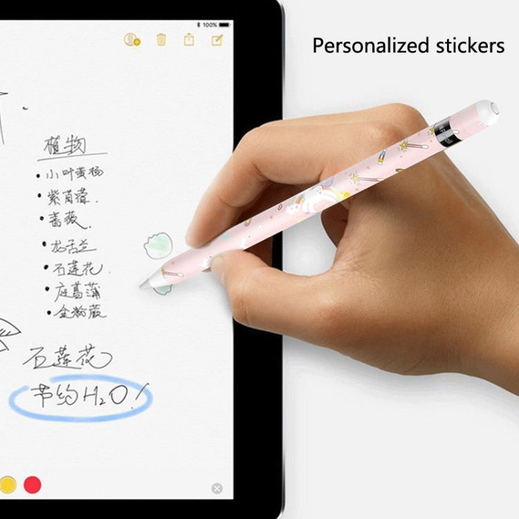 2 PCS 3 in 1 Stylus Frosted Protective Film Sticker Set For Apple Pencil 1(AP010) - Pencil Accessories by buy2fix | Online Shopping UK | buy2fix