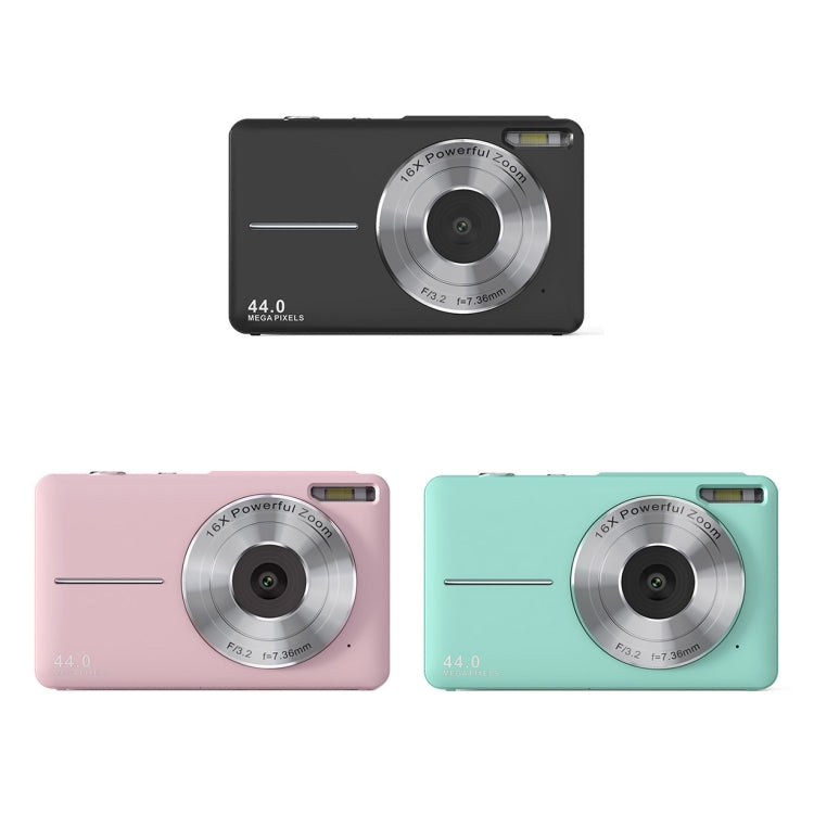 DC403L-AF 2.4-Inch 16X Zoom HD Digital Camera Mini Children Photography Camera US Plug(Pink) - Children Cameras by buy2fix | Online Shopping UK | buy2fix