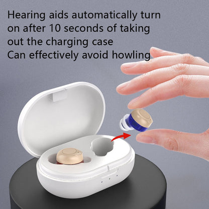 Older Young Sound Amplifier Sound Collector Hearing Aid(White) - Hearing Aids by null | Online Shopping UK | buy2fix