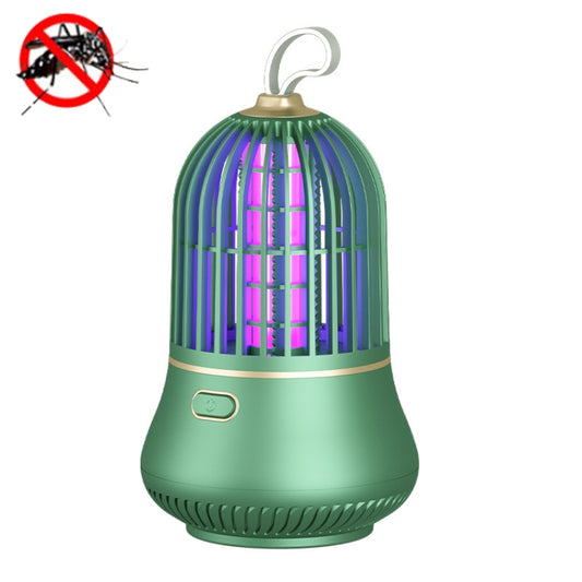 LED Mosquito Lamp USB Small Waist Photocatalyst Shock Mosquito Killer(Green) - Repellents by buy2fix | Online Shopping UK | buy2fix