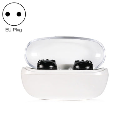 Magnetic Charge Dual-unit Sound Collector, Specification: EU Plug(Black) - Hearing Aids by buy2fix | Online Shopping UK | buy2fix