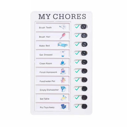 Wall Hanging Checklist Memo Boards Adjustable Checklist Board,Style: My Chores - Gadgets by buy2fix | Online Shopping UK | buy2fix