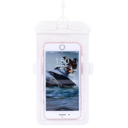 Tteoobl Diving Phone Waterproof Bag Can Be Hung Neck Or Tied Arm, Size: Large(White) - Waterproof Bag by Tteoobl | Online Shopping UK | buy2fix