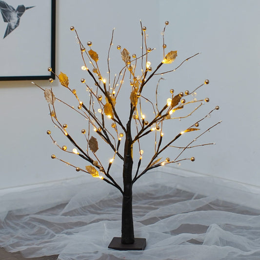 SJ-SD048 LED Home Decoration Light Christmas Lighted Tree, Style: Detachable Base Gold Fruit - Christmas Decoration Lamps by buy2fix | Online Shopping UK | buy2fix