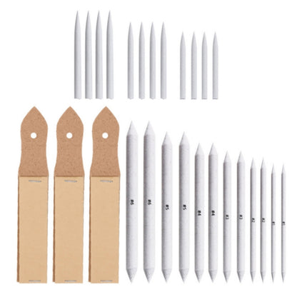 27 PCS/Set Sketch Painting Daub Pen Rice Paper Brush Pen Art Supplies - Art Supplies by buy2fix | Online Shopping UK | buy2fix