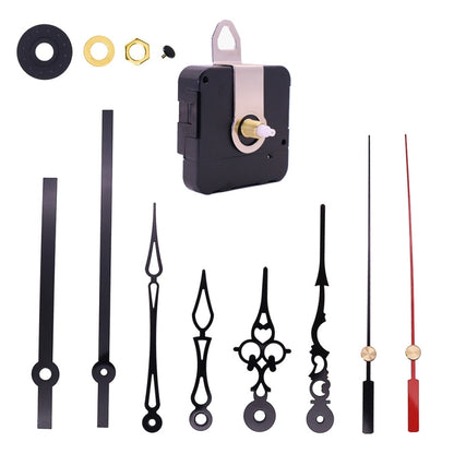 Shaft Length 17mm Quartz Clock Movement +  3 Sets Hands DIY Kit - DIY Clocks by buy2fix | Online Shopping UK | buy2fix