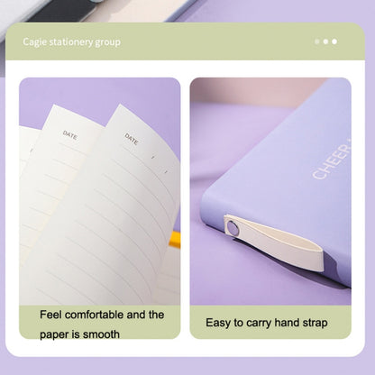 A5 Fresh And Simple Flipchart Notebook Customized Disassembly Notes(Milk Apricot) - Notebooks by buy2fix | Online Shopping UK | buy2fix