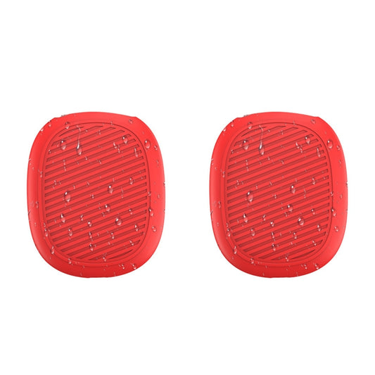 T2 For Apple AirPods Max 1pair Bluetooth Headset Anti-Fall Silicone Protective Case(Red) - For AirPods Max by buy2fix | Online Shopping UK | buy2fix