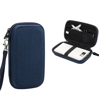 YK03 Multifunctional EVA Hard Shell Shockproof and Anti-drop Digital Storage Bag with Handle (Navy Blue) - Digital Storage Bag by buy2fix | Online Shopping UK | buy2fix