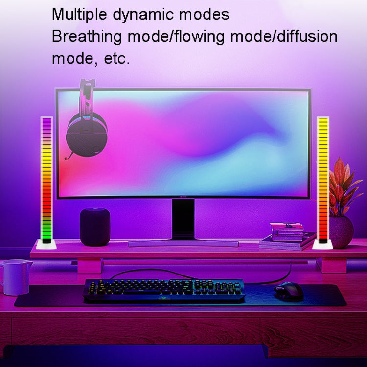 LED Pick Up Light Illuminating Light Effect Desktop Night Light, Color: Black(USB Plug) - Novelty Lighting by buy2fix | Online Shopping UK | buy2fix