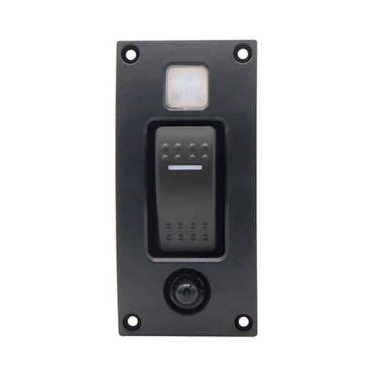 Marine Self-Locking Resetting Switch With Overload Protection Indicator Light ON-OFF 2 Switch - Marine Accessories & Parts by buy2fix | Online Shopping UK | buy2fix