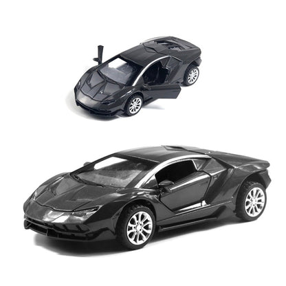 1:36 Simulation Alloy Sports Car Model Children Toy Car Baking Cake Decorative Ornament(Gray) - Model Toys by buy2fix | Online Shopping UK | buy2fix