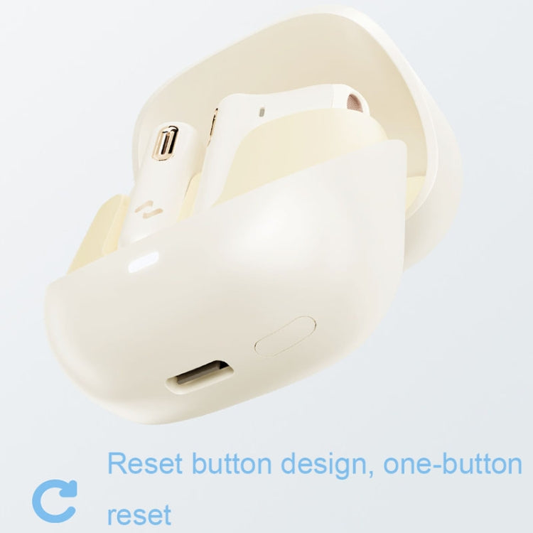 Havit S3 Merle Lite In-Ear ENC Call Noise Reduction Wireless Bluetooth Earphone(Gold White) - Bluetooth Earphone by Havit | Online Shopping UK | buy2fix