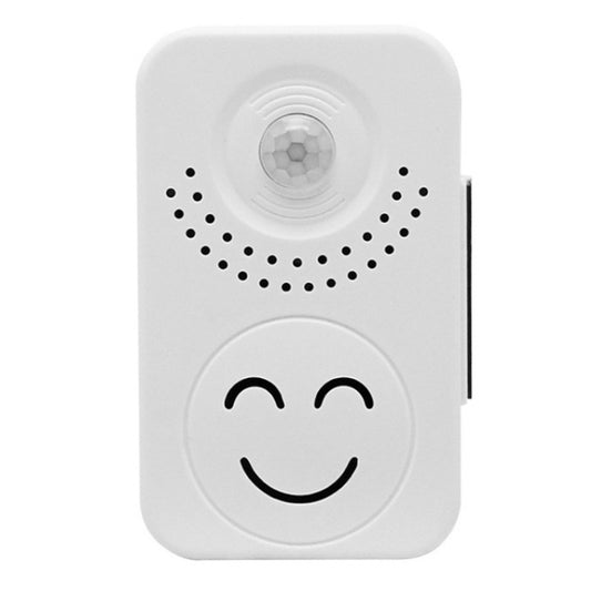 Small Horn Voice Announcement Sensor Entrance Voice Broadcaster Can Used As Doorbell, Specification: Rechargeable Square - Sensor Doorbell by buy2fix | Online Shopping UK | buy2fix