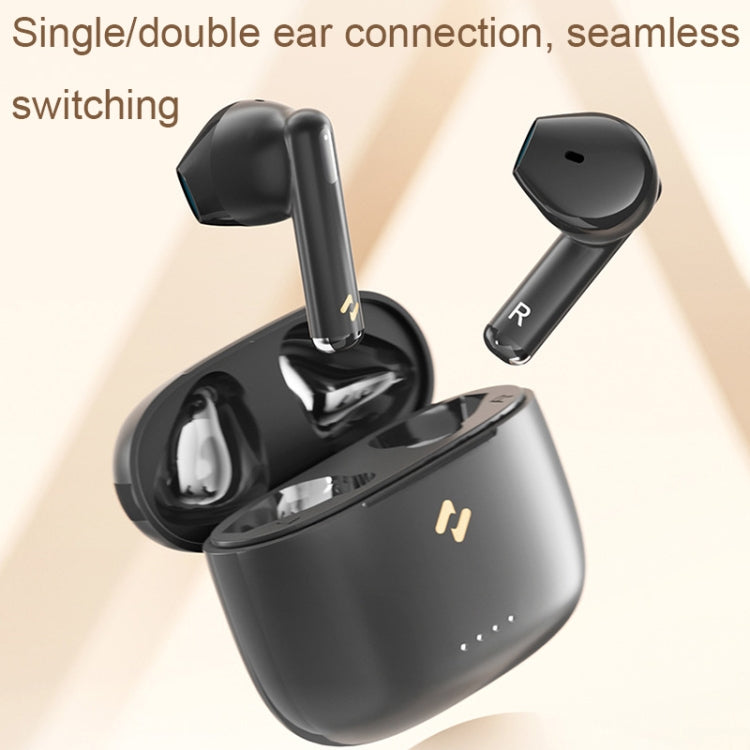 Havit ENC TWS Super Long Battery Life ENC Noise Reduction Wireless Bluetooth Earphones, Style: S3 Pro (Gold White) - TWS Earphone by Havit | Online Shopping UK | buy2fix