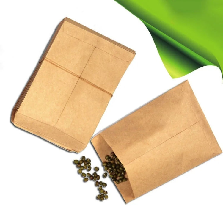 9x13cm 50pcs Sticky Seed Hybrid Breeding Kraft Paper Bag - Planting Bags by buy2fix | Online Shopping UK | buy2fix