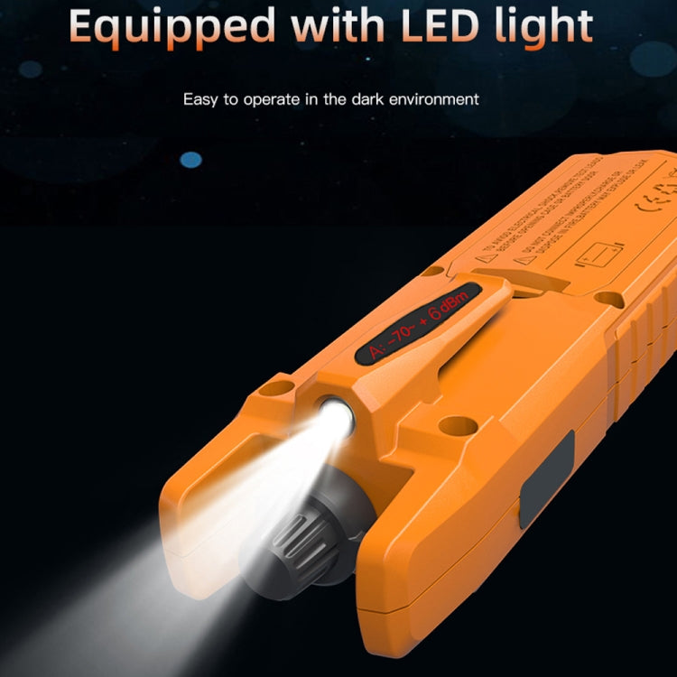 Komshine High Precision Optical Power Meter Mini Fiber Optic Light Attenuation Tester With LED, Specification: C-G/-50DBM to +26DBM - Fiber Optic Test Pen by Komshine | Online Shopping UK | buy2fix