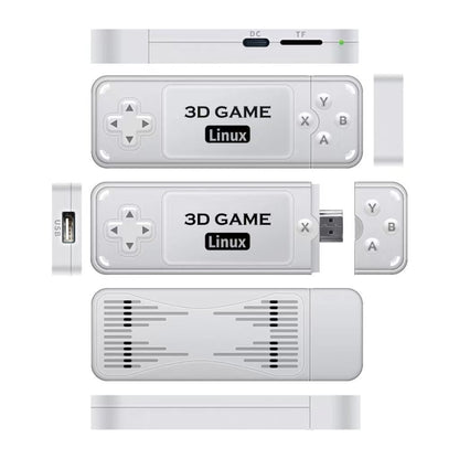 Y6 Handheld Game Console 2.4G HD 4K Wireless Portable Linux Video Game Stick, Style: 64G 9000+ Games - Pocket Console by buy2fix | Online Shopping UK | buy2fix