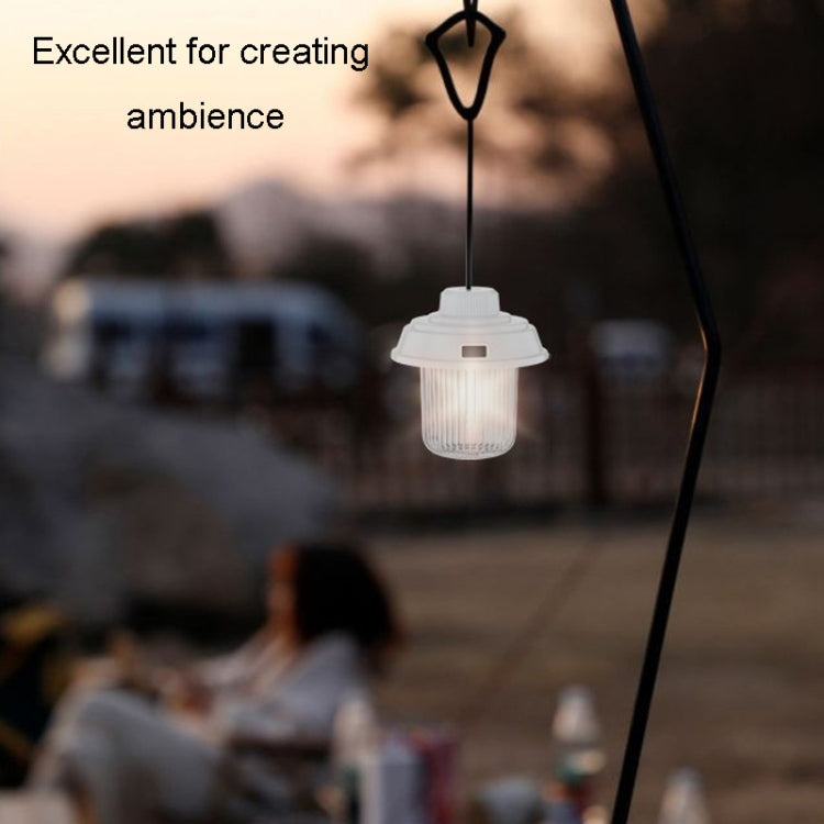 Outdoor LED Camping Light Canopy Hanging Lamp Portable Camping Tent Lights, Style: Charging Model Pink - Camping Lighting by buy2fix | Online Shopping UK | buy2fix