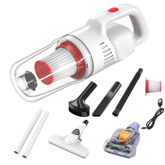 Handheld Household Vacuum Cleaner Car Small Powerful Dust Extractor, Model: Wireless Top Configuration - Vacuum Cleaner by buy2fix | Online Shopping UK | buy2fix