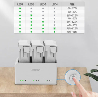 For DJI Mini 4 Pro / Mini 3 Pro Drone LKTOP 37W Two Way Charging Hub - Charger by LKTOP | Online Shopping UK | buy2fix