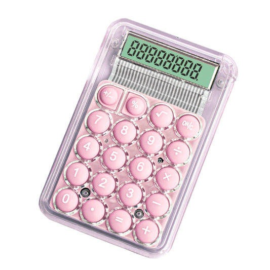 Small Silent Simple Calculator Mini Candy Dormitory Student Office Exam Tool(Pink) - Calculator by buy2fix | Online Shopping UK | buy2fix