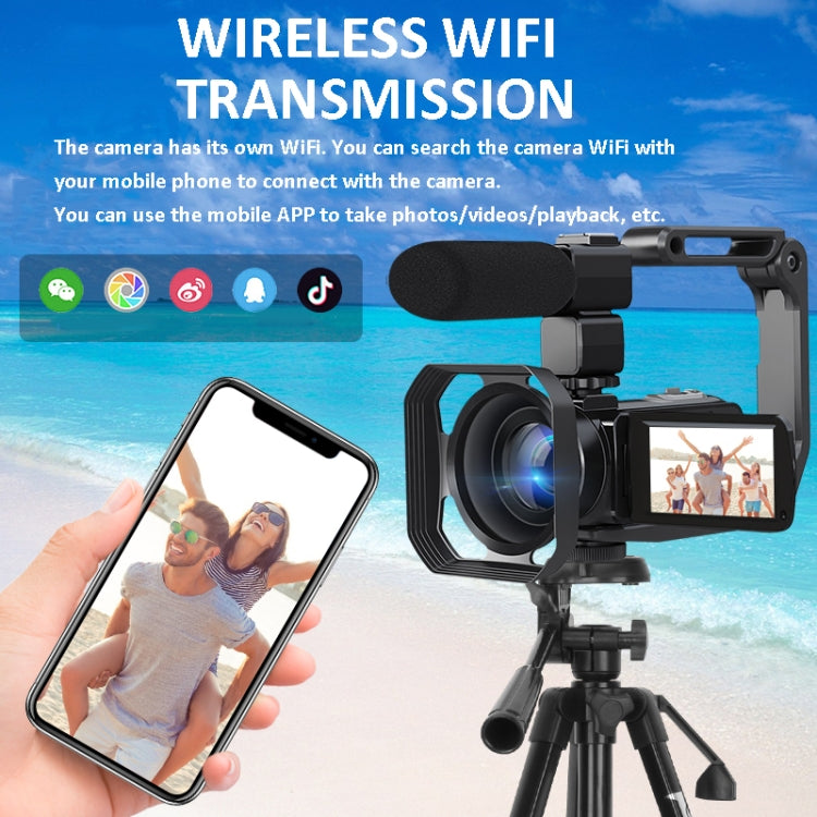 AF5 40X Zoom Digital Camera With 3.0-Inch IPS Touch Screen With Fill Light + Wide Angle Lens - Video Cameras by buy2fix | Online Shopping UK | buy2fix