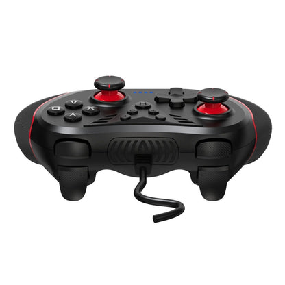 For Switch / PC USB Wired Gamepad With Vibration And Burst Function(Black) - Gamepads by buy2fix | Online Shopping UK | buy2fix