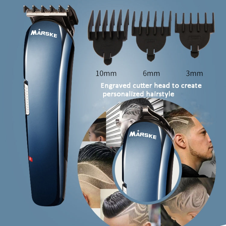 MARSKE MS-5006 5 In 1 Electric Hair Clipper Razor Nose Hair and Eyebrow Trimmer US Plug - Hair Trimmer by MARSKE | Online Shopping UK | buy2fix