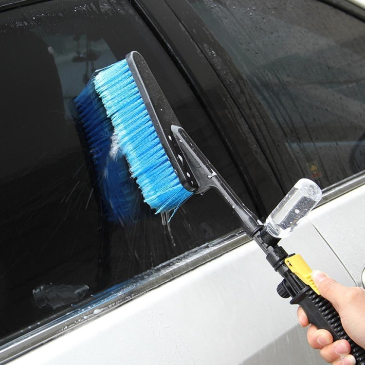 Car Wash Brush Head Soft Bristle Long Handle Brush Spray Foam Bottle Set(3 In 1) - Car washing supplies by buy2fix | Online Shopping UK | buy2fix