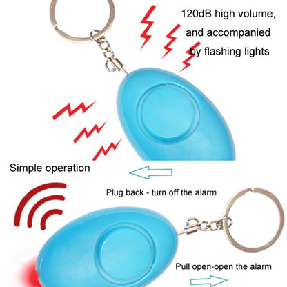 LED Flashing Alarm Anti Loss And Wolfproof Device Women Defense Emergency Caller(White) - Anti-lost Alarm by buy2fix | Online Shopping UK | buy2fix