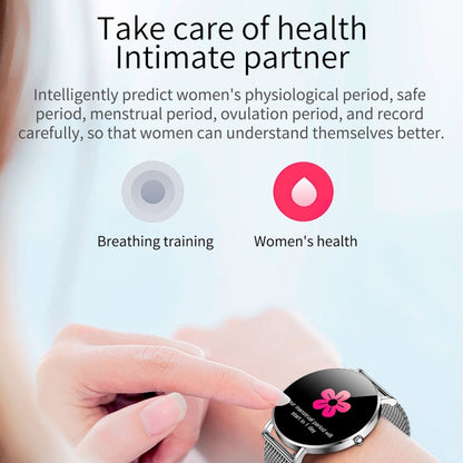 T8 1.3-inch Heart Rate/Blood Pressure/Blood Oxygen Monitoring Bluetooth Smart Watch, Color: Orange - Smart Watches by buy2fix | Online Shopping UK | buy2fix