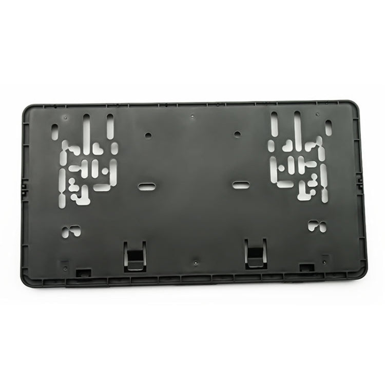 European Plastic Car License Plate Modified Frame Holder(XC-W089) - License Plate Covers & Frames by buy2fix | Online Shopping UK | buy2fix