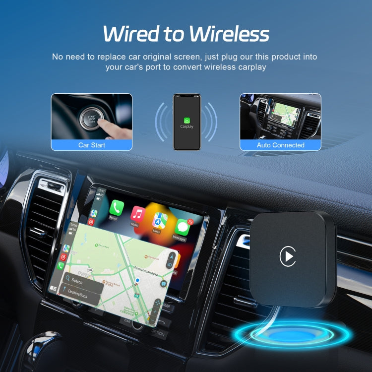 Universal Original Car Wired Cable Carplay To Wireless Carplay Box(Standard) - Car MP3 & MP4 & MP5 by buy2fix | Online Shopping UK | buy2fix