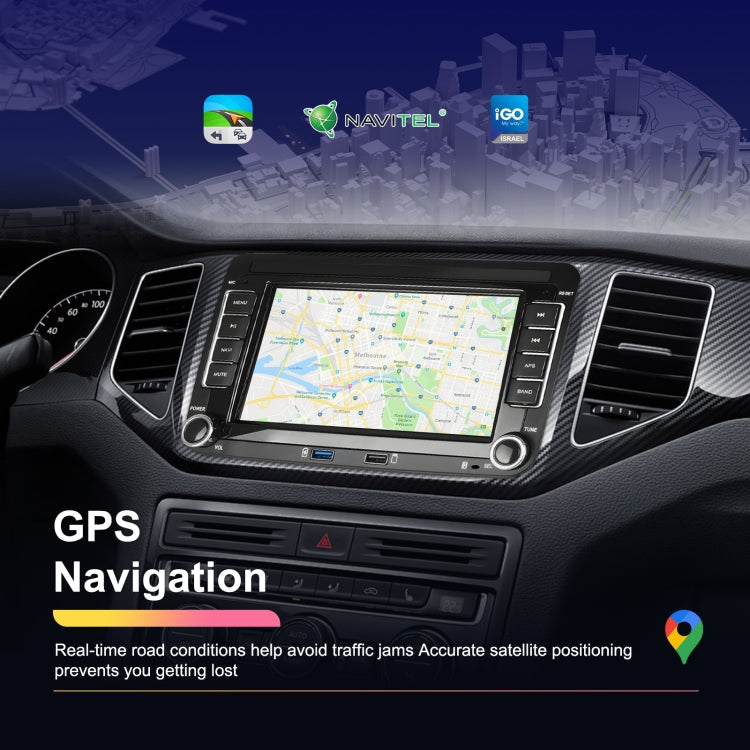 For Volkswagen/Skoda 2+64G Player Large Screen Carplay Android Navigation Reversing Camera Integrated Machine(Standard) - Car MP3 & MP4 & MP5 by buy2fix | Online Shopping UK | buy2fix