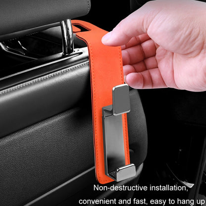 Car Multifunctional Hidden Hook Seat Back Storage Hook(Gray) - Auto Fastener & Clips by buy2fix | Online Shopping UK | buy2fix