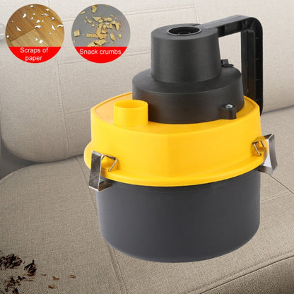 Vehicle Vacuum Cleaner For Wet And Dry Use Large Round Tub Car Cleaning Tool, Style: 12V Car Model - Vacuum Cleaner by buy2fix | Online Shopping UK | buy2fix