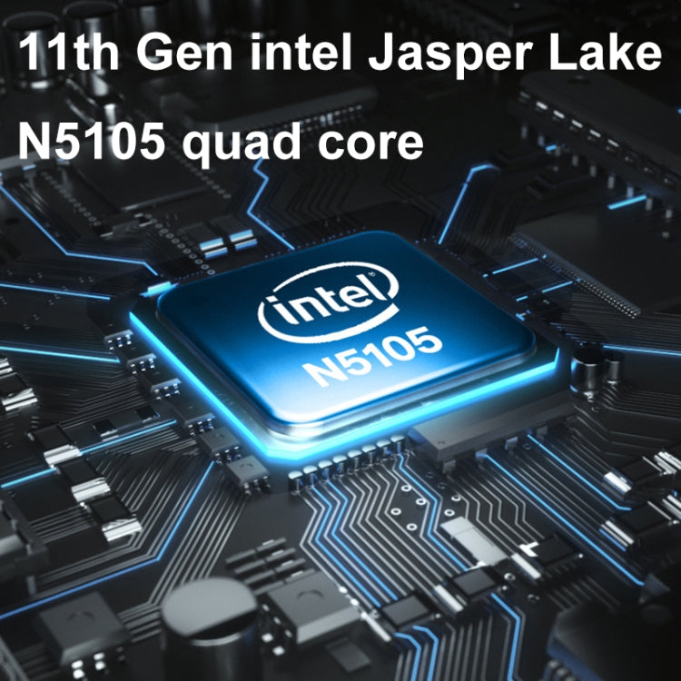 M6 N100 8G+256G EU Plug 11th Gen Intel Jasper Lake N5105 4K/60FPS HD Pocket Mini PC - Windows Mini PCs by buy2fix | Online Shopping UK | buy2fix