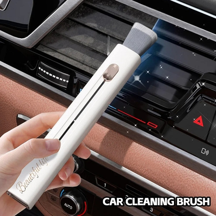 Car Air Conditioner Air Outlet Gap Dust Cleaning Soft Brush(Grey) - Car washing supplies by buy2fix | Online Shopping UK | buy2fix