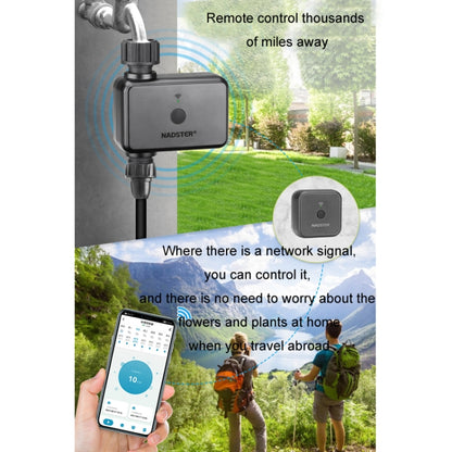 NADSTER Bluetooth WiFi Remote Automatic Timed Flower Watering Controller, Specification: Single Outlet - Watering & Irrigation by NADSTER | Online Shopping UK | buy2fix