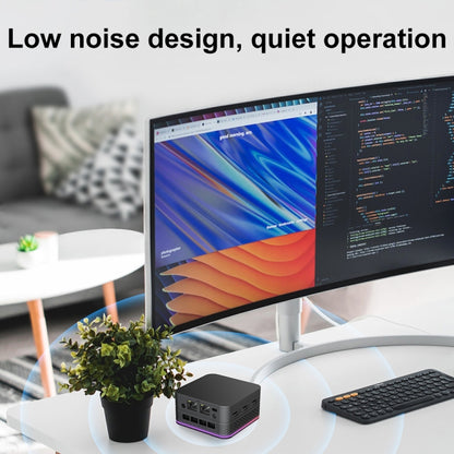 T9 Plus N100 DDR5 16G+128G UK Plug 12th Alder Lake Dual Gigabit LAN+3 HDMI 4K HD Pocket Mini PC - Windows Mini PCs by buy2fix | Online Shopping UK | buy2fix