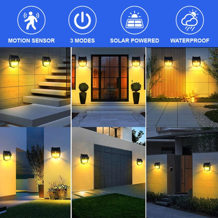 Outdoor Solar Light Tungsten Wall Light Waterproof Patio Sensor Night Lamp, Specification: 1-1LED - Solar Lights by buy2fix | Online Shopping UK | buy2fix