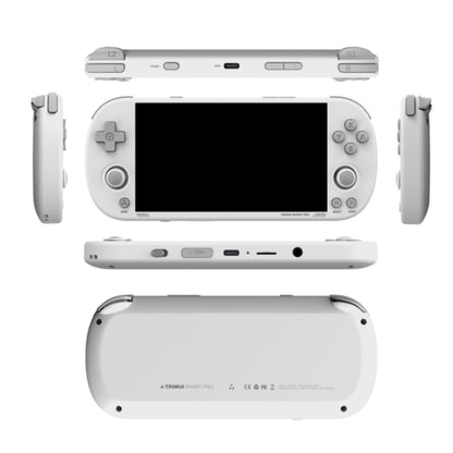 Trimui Smart Pro 4.96 Inch IPS Screen Handheld Game Console Open Source Linux System 128G(White) - Pocket Console by Trimui | Online Shopping UK | buy2fix
