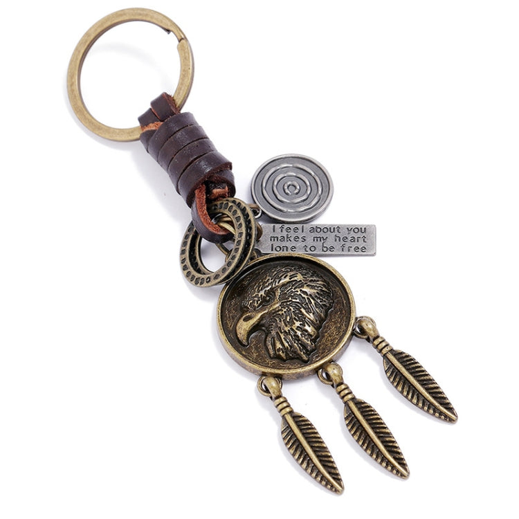 Eagle Retro Personality Pendant Simple Car Keychain Accessories - Key Rings by buy2fix | Online Shopping UK | buy2fix